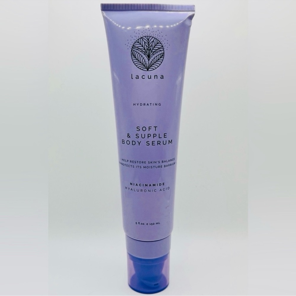 Lacuna Hydrating Soft & Supple Body Serum Niacinamide Hyaluronic Acid 5oz NEW